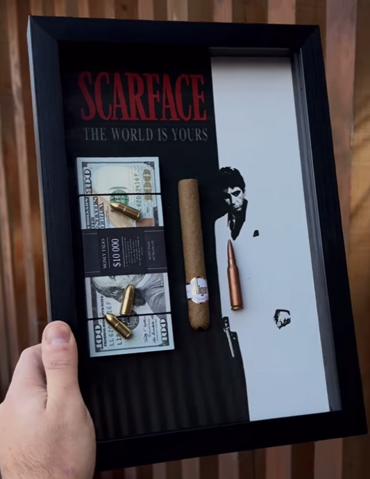 Scarface 3D Wall Art – The World Is Yours