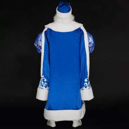 Christmas Decorations Halloween CostumesRussian Santa Claus Carnival Cosplay Costume New Year Men's Clothing